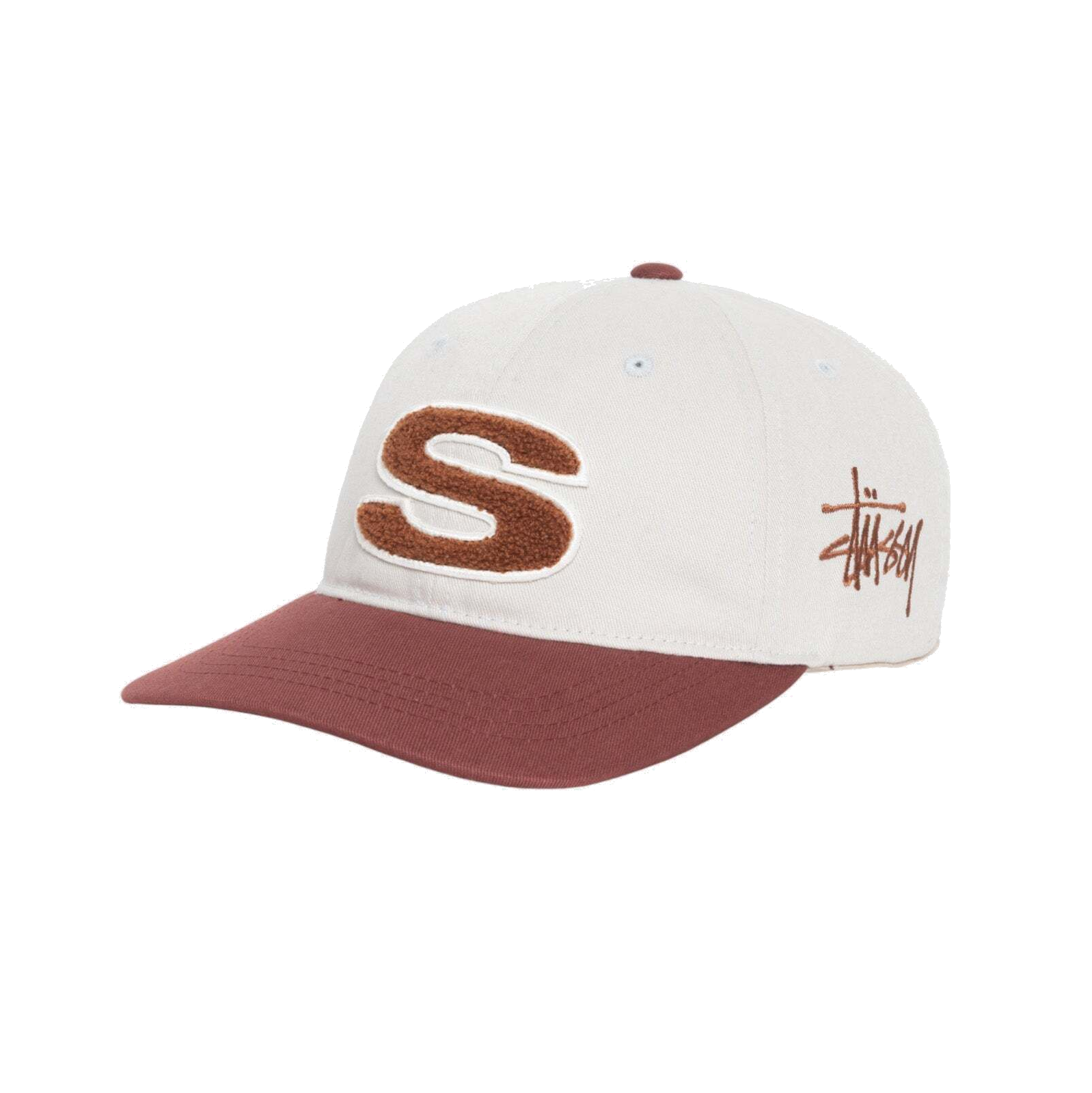 Stussy Chenille S Low Pro Cap - Smoke – Ninetimes Skateshop