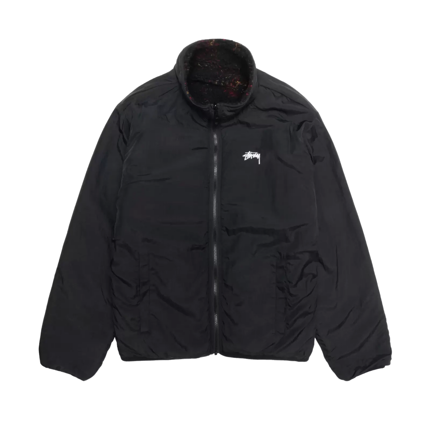 Stussy Sherpa Reversible Jacket - Lava
