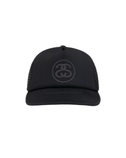 Stussy SS Link Trucker Cap - Black