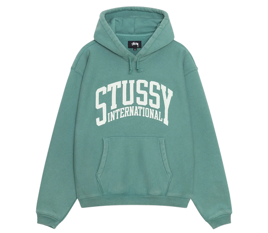 Stussy International Relaxed Hoodie - Teal