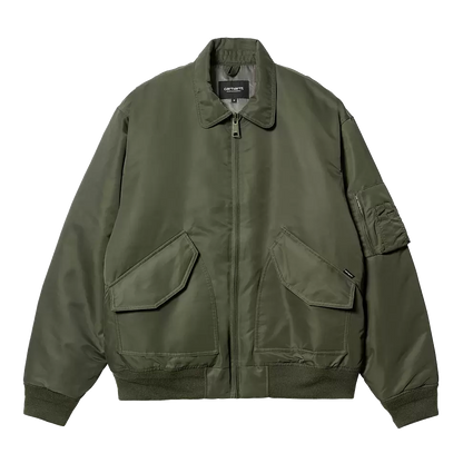 Carhartt WIP Olten Bomber - Plant/Smoke Green