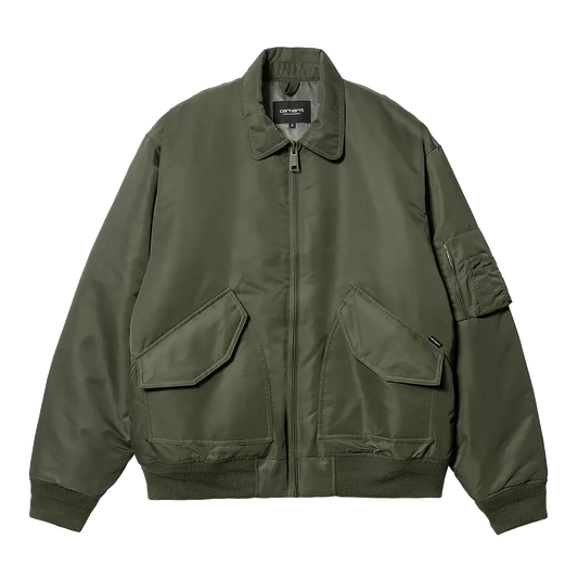 Carhartt WIP Olten Bomber - Plant/Smoke Green