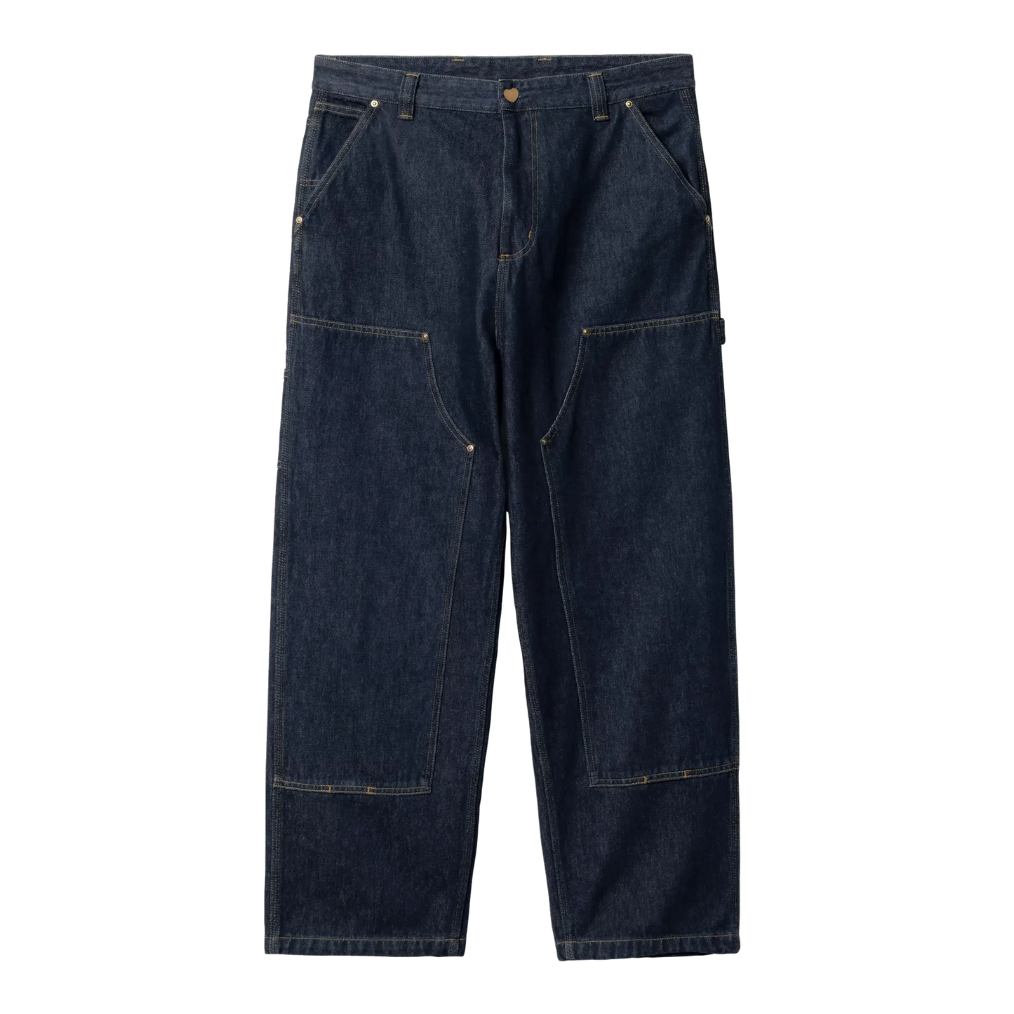 Carhartt WIP Nash Double Knee Pant - Blue Rinsed