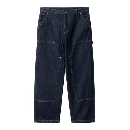Carhartt WIP Nash Double Knee Pant - Blue Rinsed