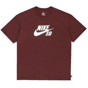 Nike SB Logo Tee - Burgundy Crush
