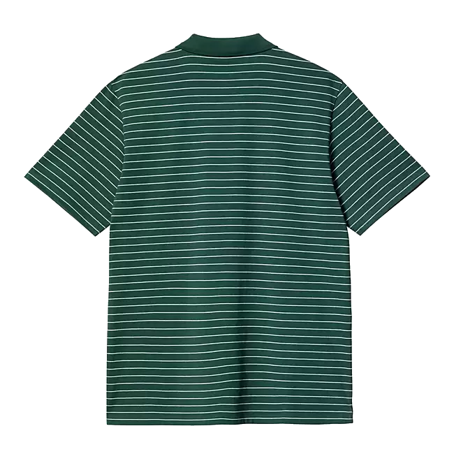 Carhartt WIP Cason Polo - Cason Stripe/Chervil