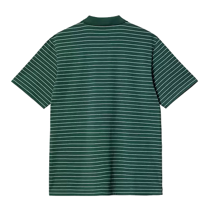 Carhartt WIP Cason Polo - Cason Stripe/Chervil