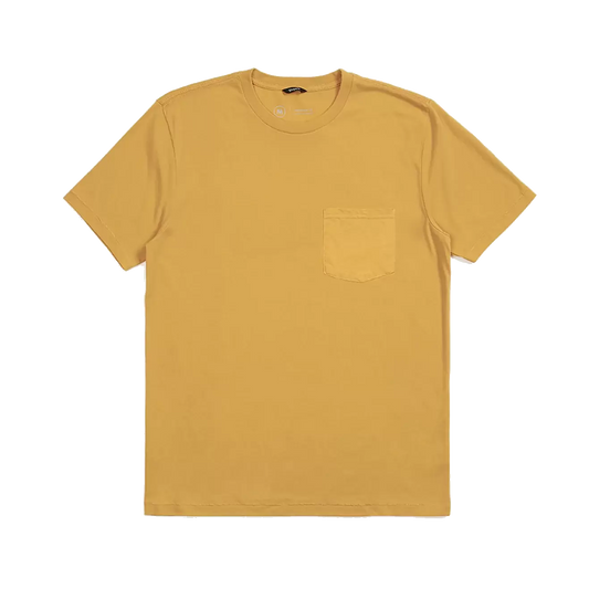 Brixton Basic Pocket Tee - Weller Yellow