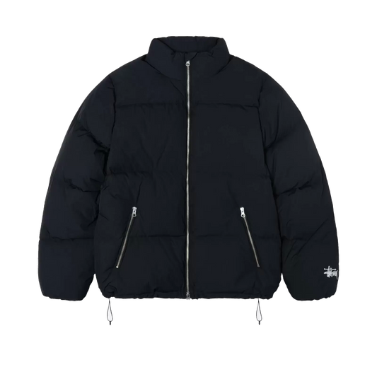 Stussy Nylon Down Puffer - Black