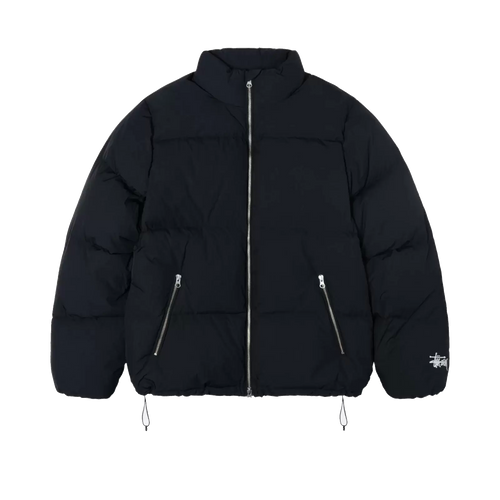 Stussy Nylon Down Puffer - Black