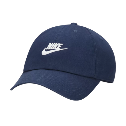 Nike Heritage 86 Futura Washed Hat - Navy/White