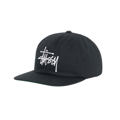 Stussy Basic Strapback Cap - Black