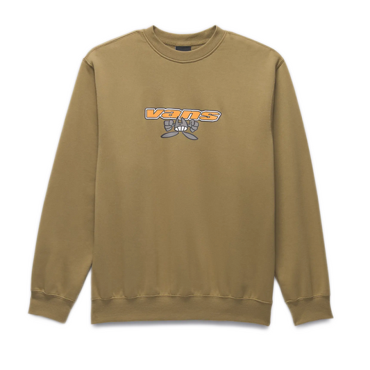 Vans Sakomo Loose Crewneck - Gothic Olive Green