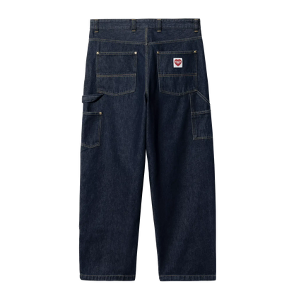 Carhartt WIP Nash Double Knee Pant - Blue Rinsed