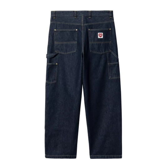 Carhartt WIP Nash Double Knee Pant - Blue Rinsed