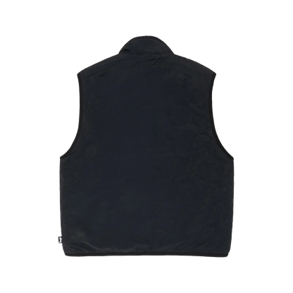 Stussy Sherpa Reversible Vest - Stone