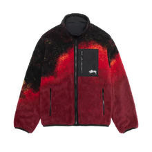 Load image into Gallery viewer, Stussy Sherpa Reversible Jacket - Lava