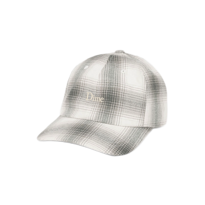 Dime Flannel Low Pro Cap - Light Gray