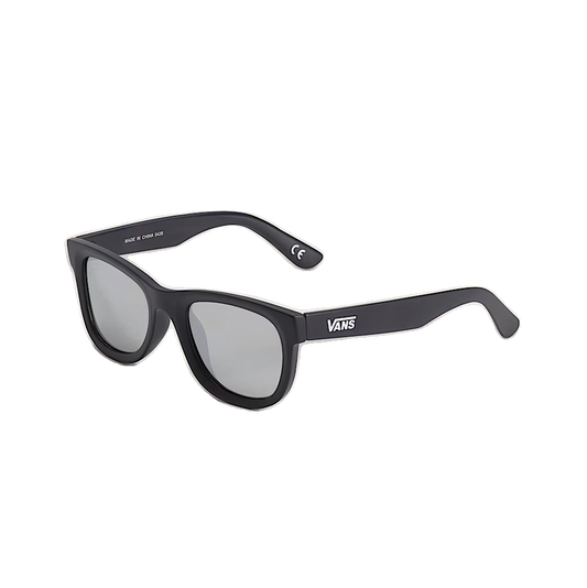 Vans Spicoli Sunglasses - Black Matte/Silver Mirror