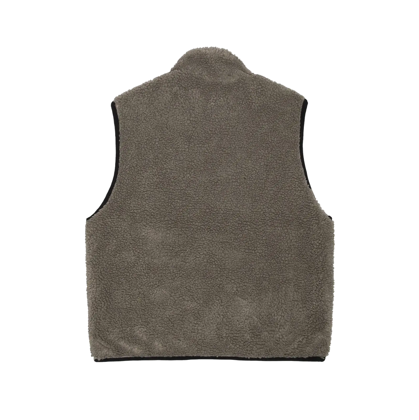 Stussy Sherpa Reversible Vest - Stone