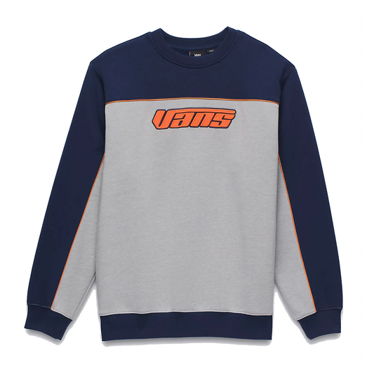 Vans Retro V Loose Crewneck - Dress Blues/Cement Heather