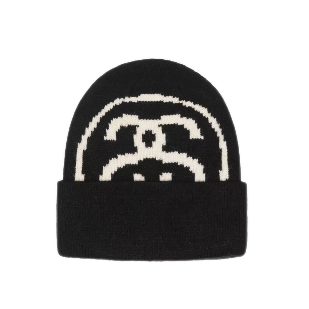 Stussy Big Link Cuff Beanie - Black