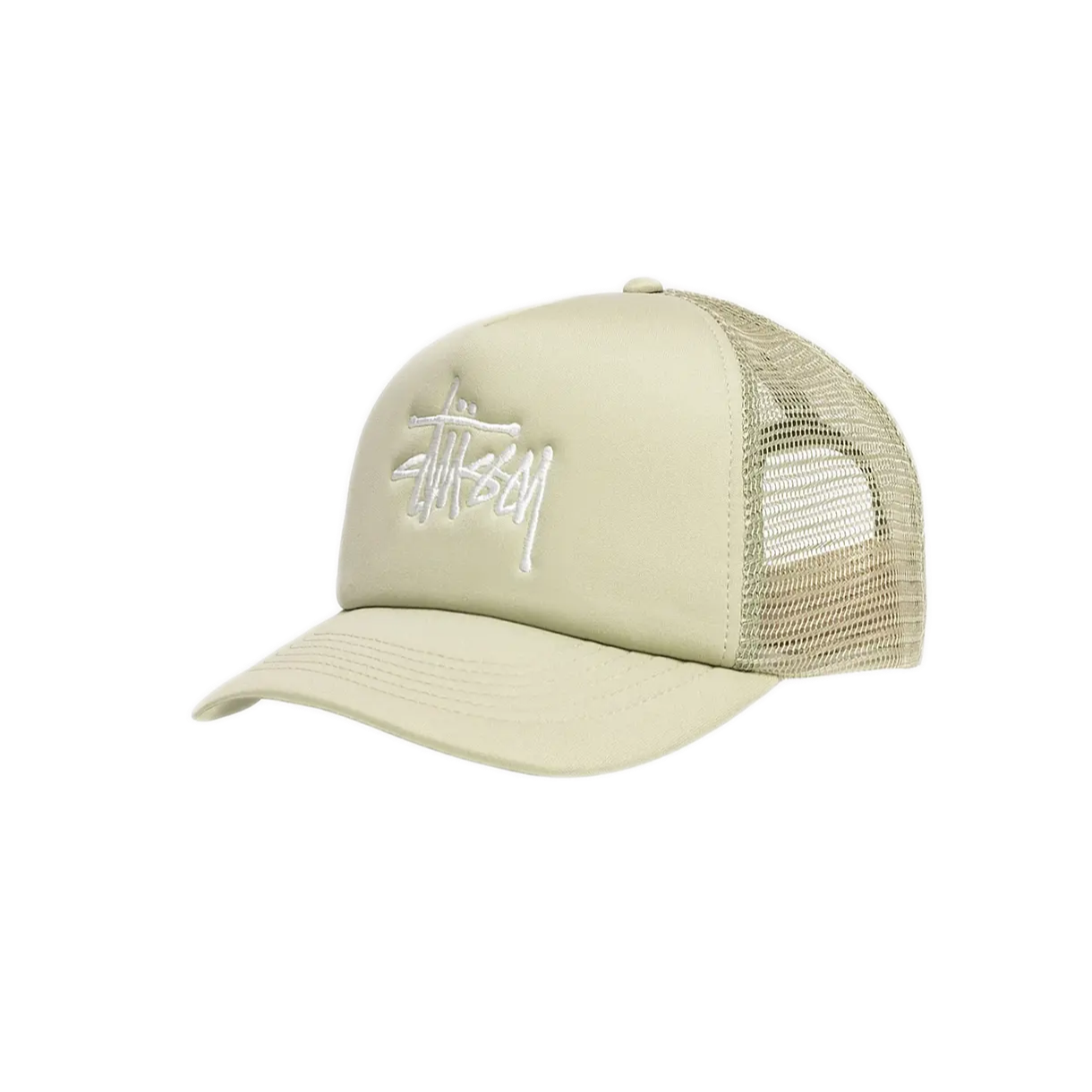 Stussy Big Basic Trucker Cap - Sand