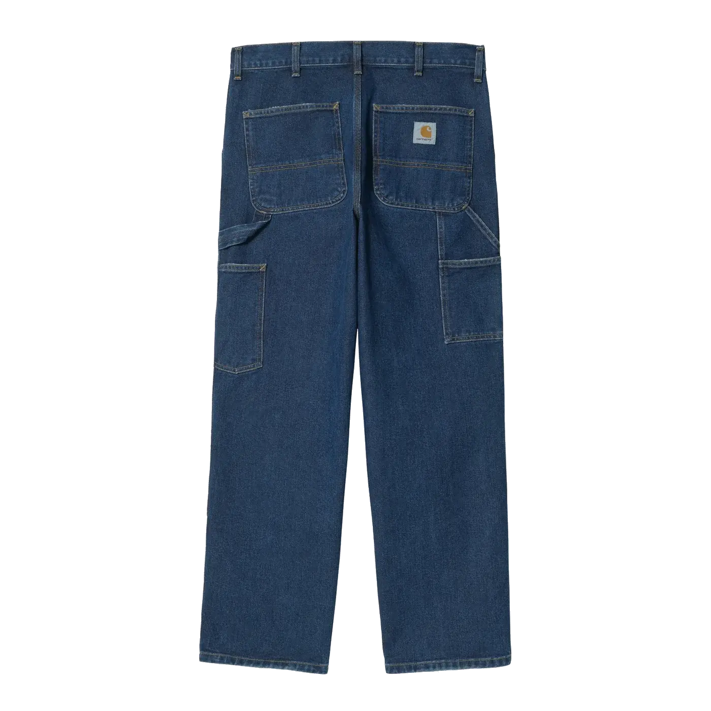 Carhartt WIP Double Knee Pant - Blue Stone Washed Smith Denim