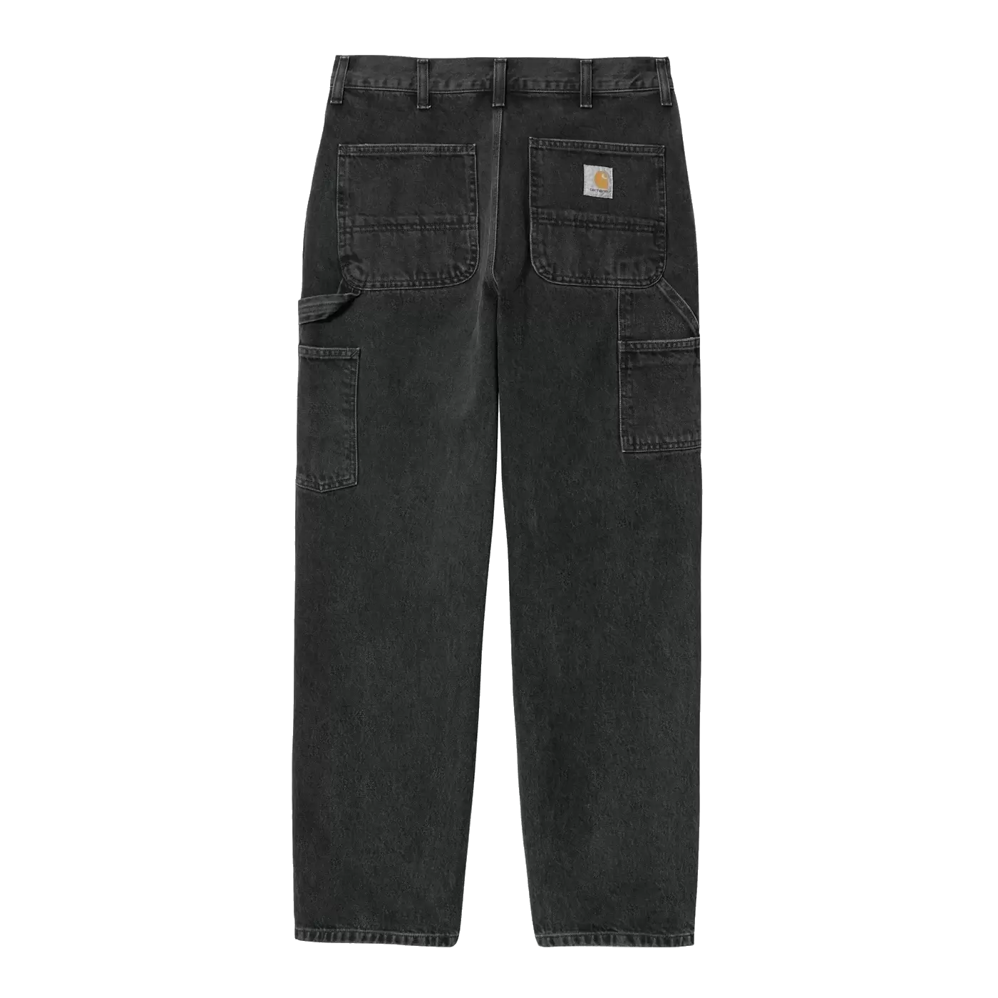 Carhartt WIP Single Knee Pant - Black Stone Washed Smith Denim