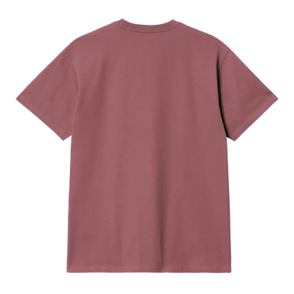 Carhartt WIP Chase Tee - Dusty Fucshia