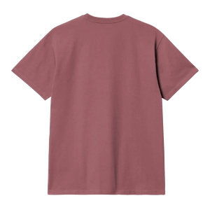 Carhartt Chase Tee WIP - Dusty Fucshia