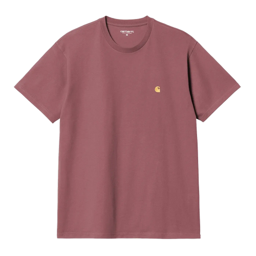 Carhartt Chase Tee WIP - Dusty Fucshia