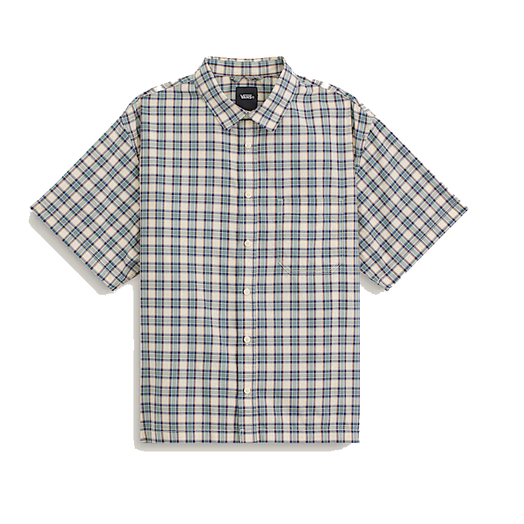 Vans Larkspur Timber Plaid Shirt - Almond Crisp