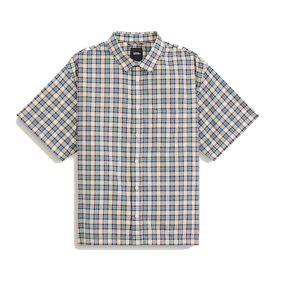 Vans Larkspur Timber Plaid Shirt - Almond Crisp