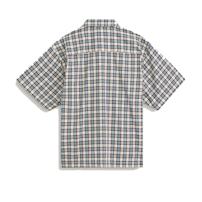 Vans Larkspur Timber Plaid Shirt - Almond Crisp