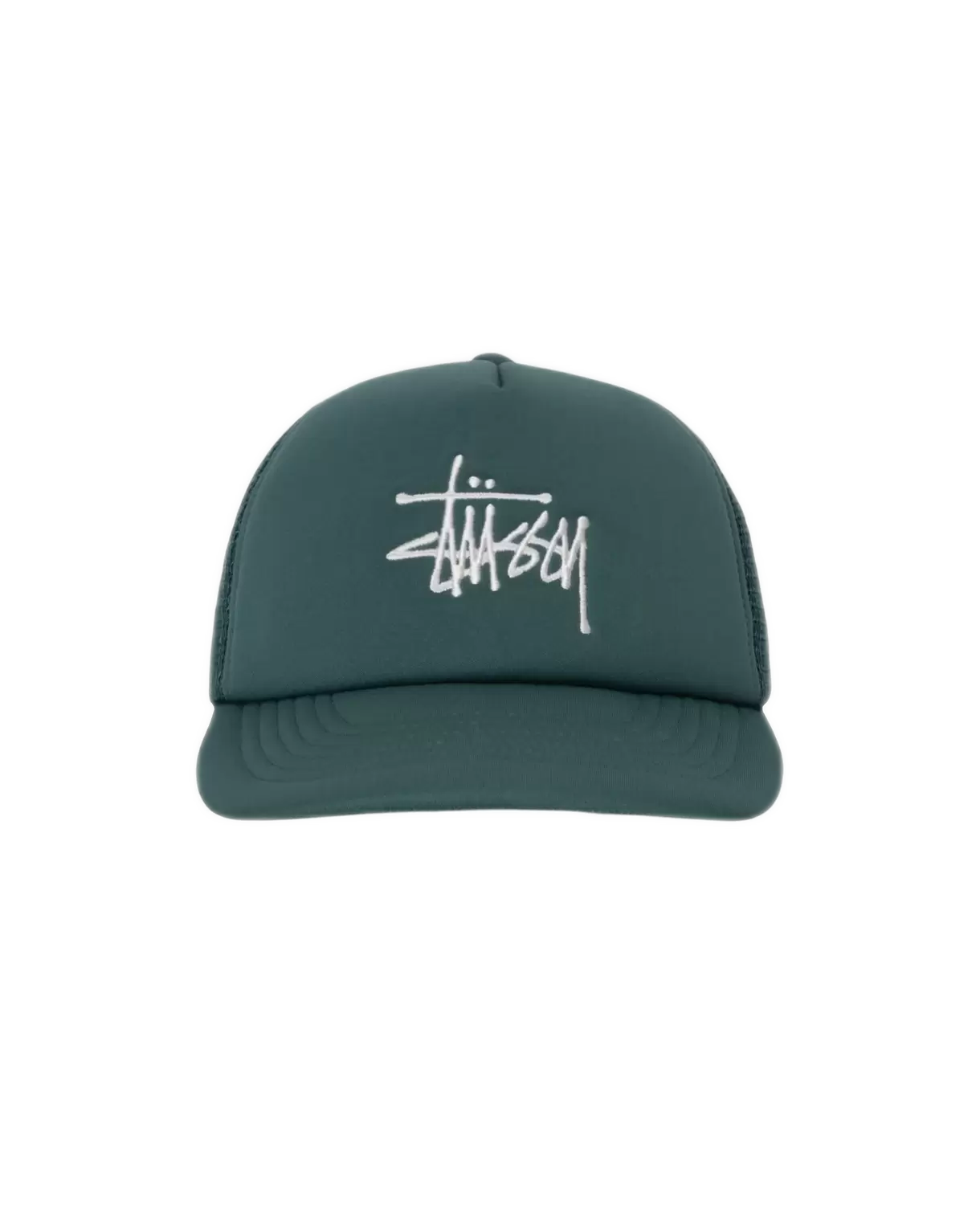 Stussy Big Basic Trucker Cap - Pine