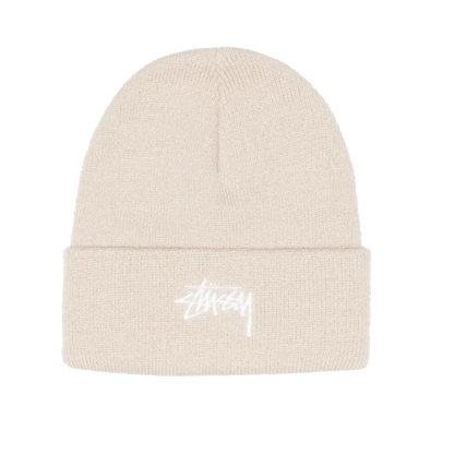 Stussy Stock Cuff Beanie - Stone