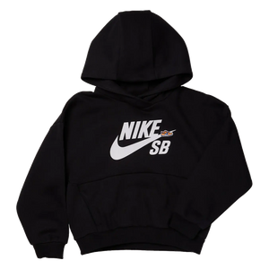 Kids Nike SB Dunk Hoodie - Black
