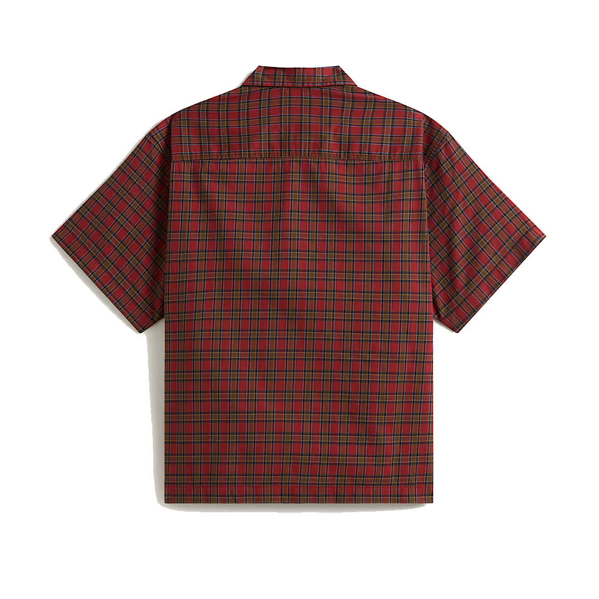 Vans Larkspur Timber Plaid Shirt - Poppy Ember