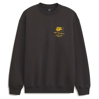 Vans Circle Bones Formula Crewneck - Black
