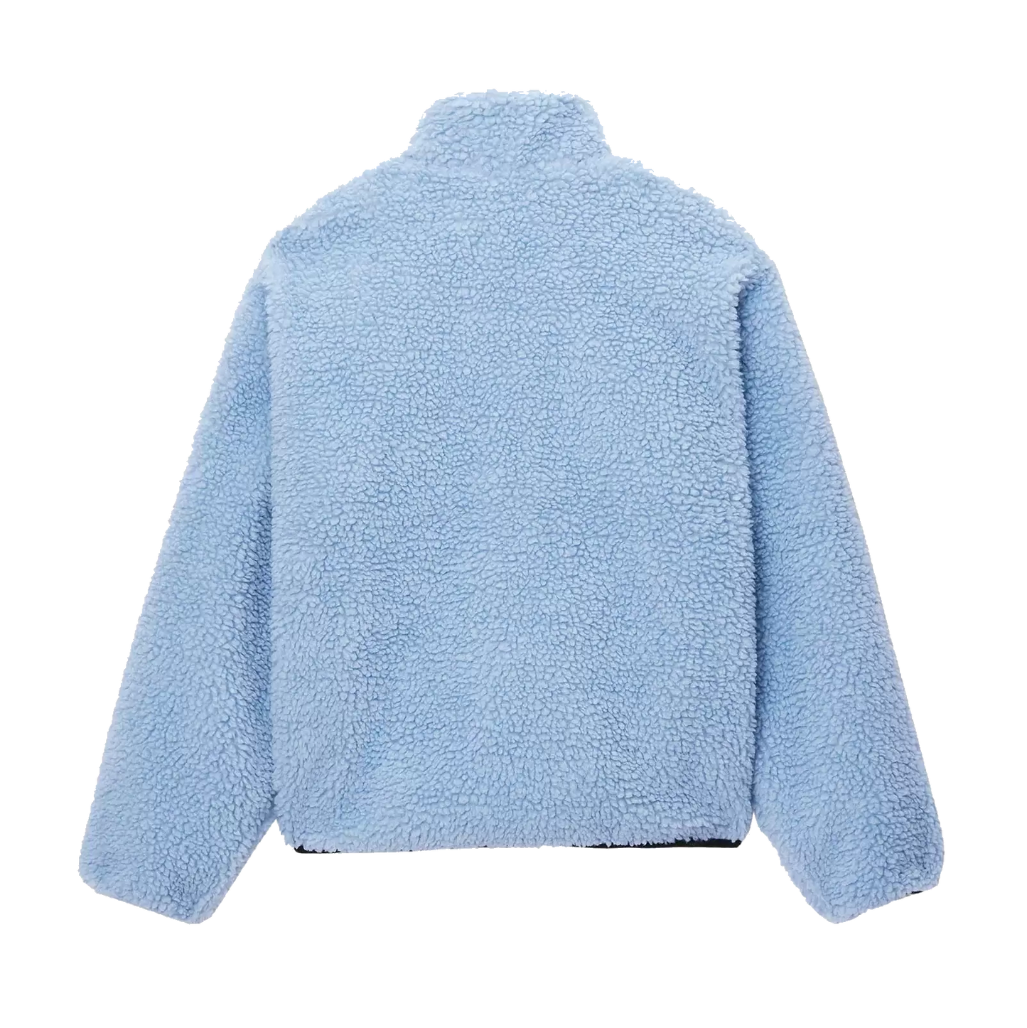 Stussy Sherpa Reversible Jacket - Light Denim