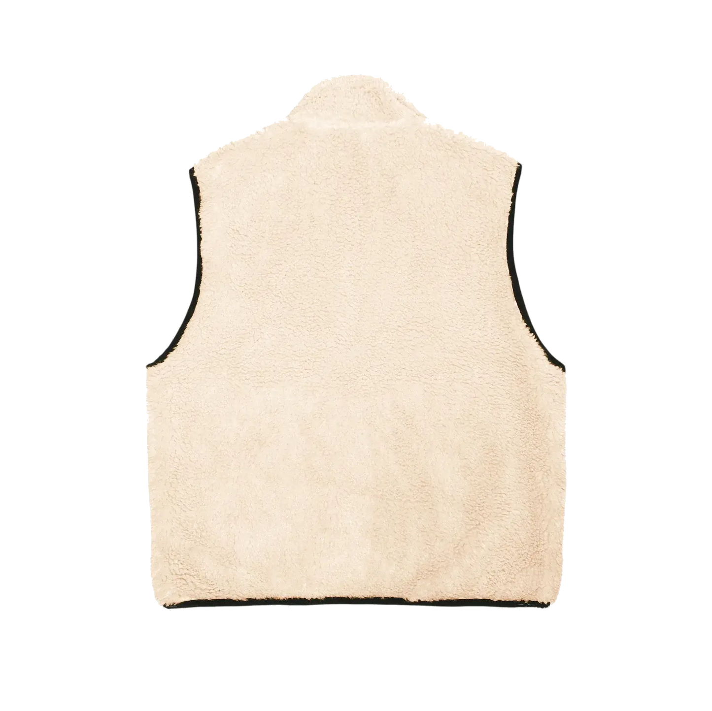 Stussy Sherpa Reversible Vest - Beige