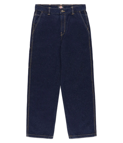 Dickies Madison Baggy Fit Jeans - Rinsed Blue