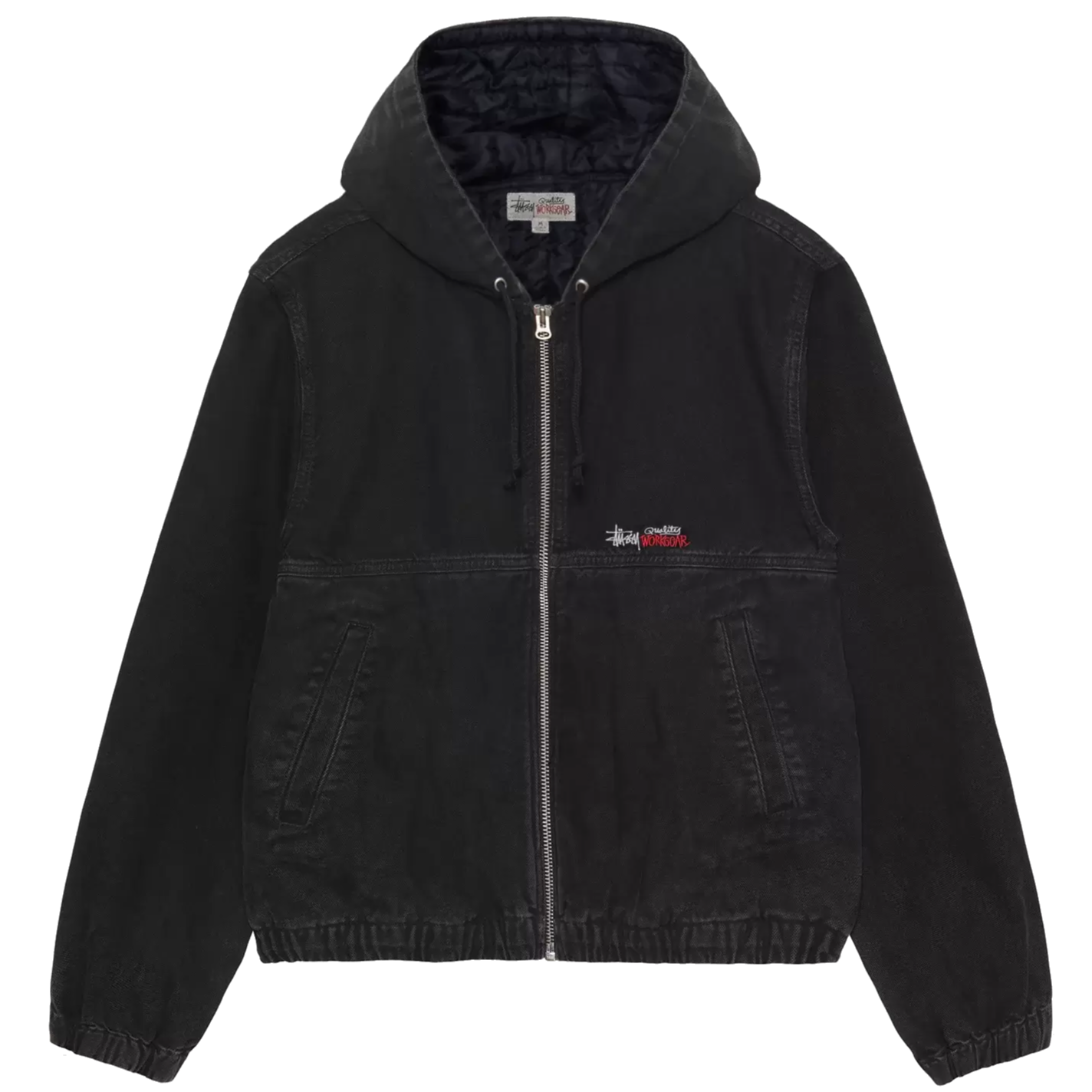 Stussy Work Jacket Insulated Canvas - Black