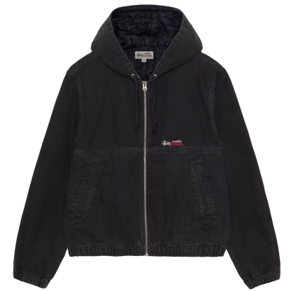 Stussy Work Jacket Insulated Canvas - Black