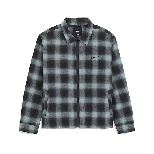 Vans Crestmont Plaid Shacket - Parisian Night Blue
