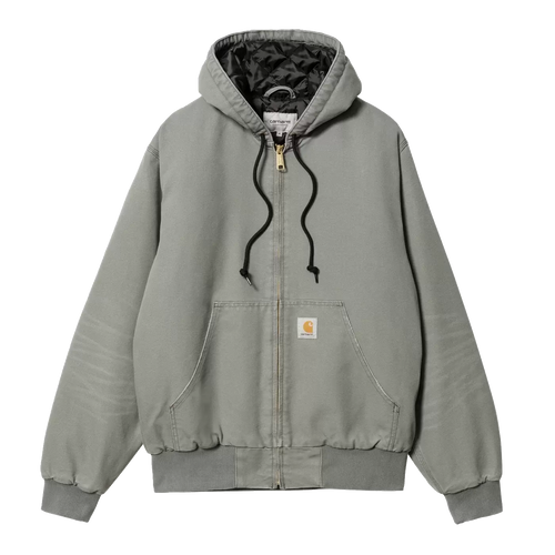 Carhartt WIP OG Active Jacket - Smoke Green Aged Dearborn Canvas