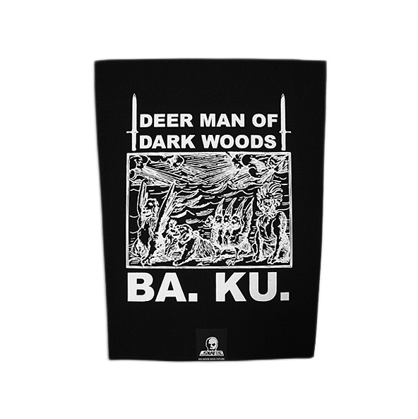 BA.KU. Deer Man Of Dark Woods Backpatch