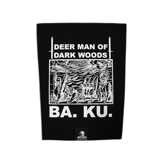 BA.KU. Deer Man Of Dark Woods Backpatch