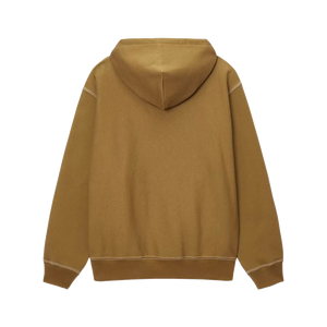 Stussy Contrast Stitch Label Hoodie - Olive – Ninetimes Skateshop